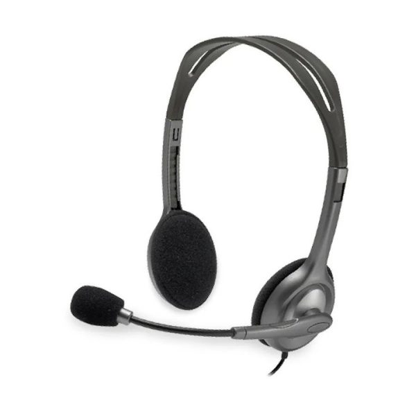 Auricular c/Microfono Logitech H111 Blk 1 Jack