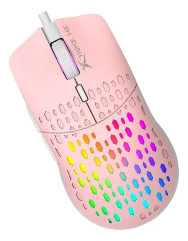 MOUSE GAMER XTRIKE ME GM-209P ROSA