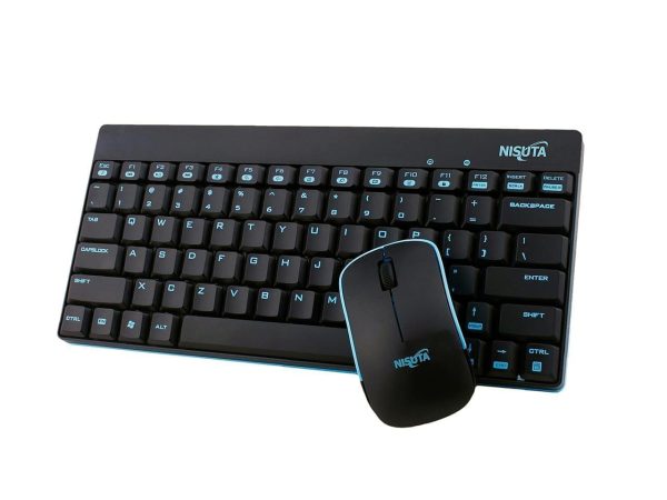 Teclado y mouse wireless mini NSWI67CO