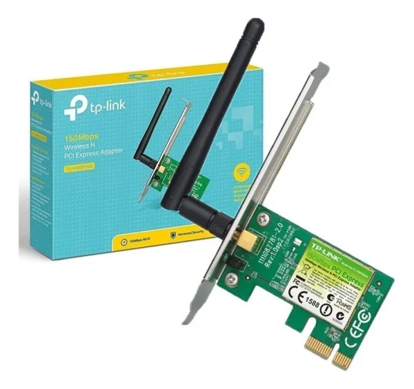 Placa De Red Wifi Tp-link Tl-wn781nd Pci 150mbps 781nd