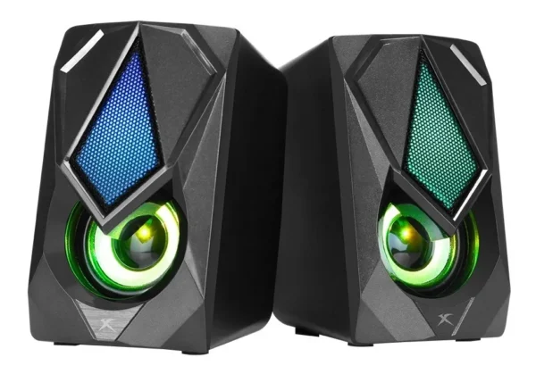 PARLANTES XTRIKE ME CON LUZ GAMING (2un.) SK-402